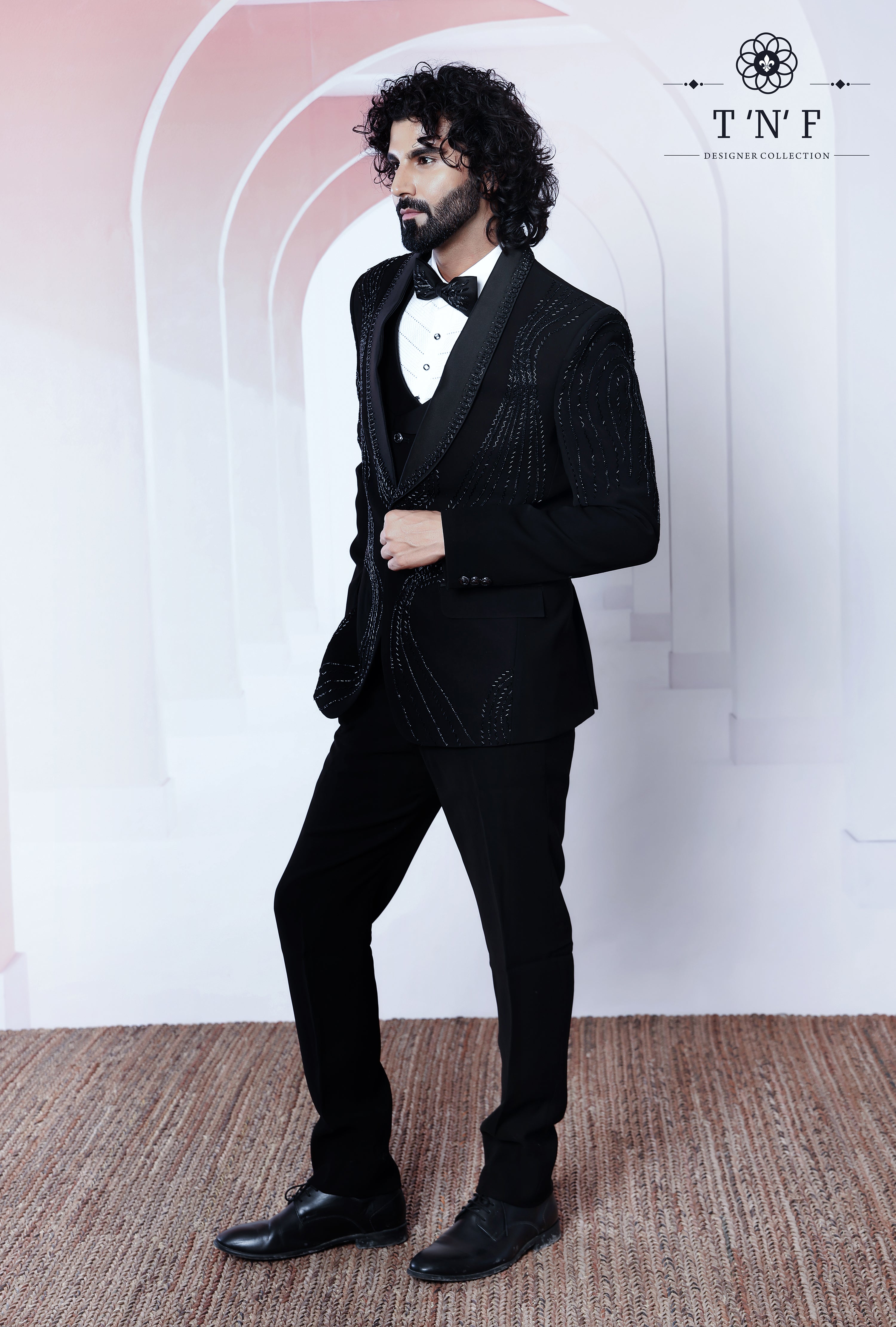 Eclipse Royale Japanese embroidered Tuxedo