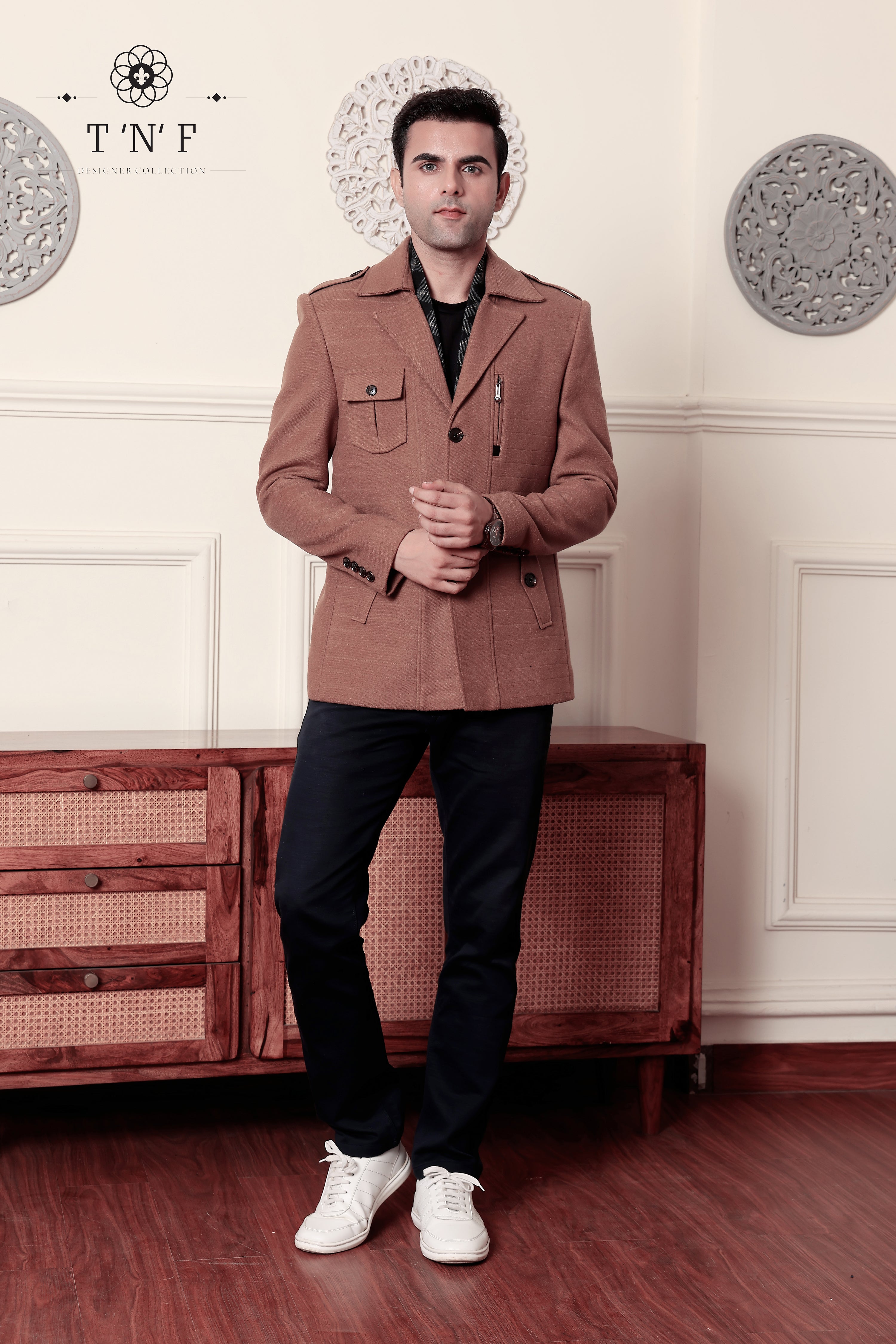 Heritage Tweed Muffler Blazer
