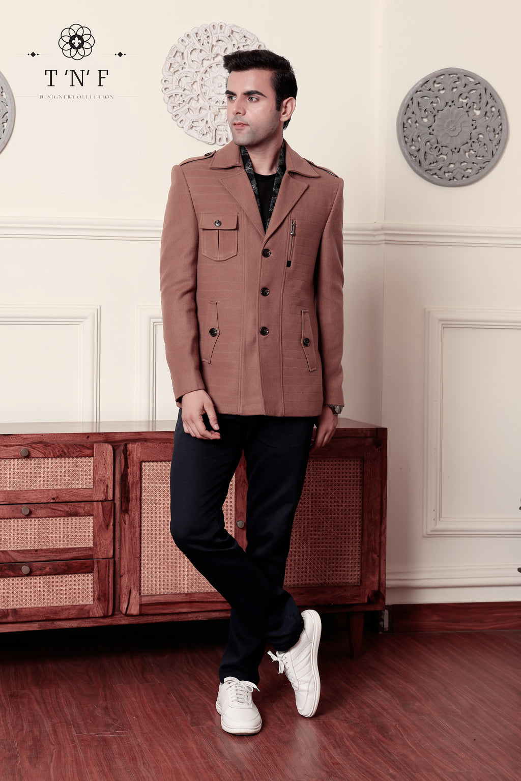 Heritage Tweed Muffler Blazer