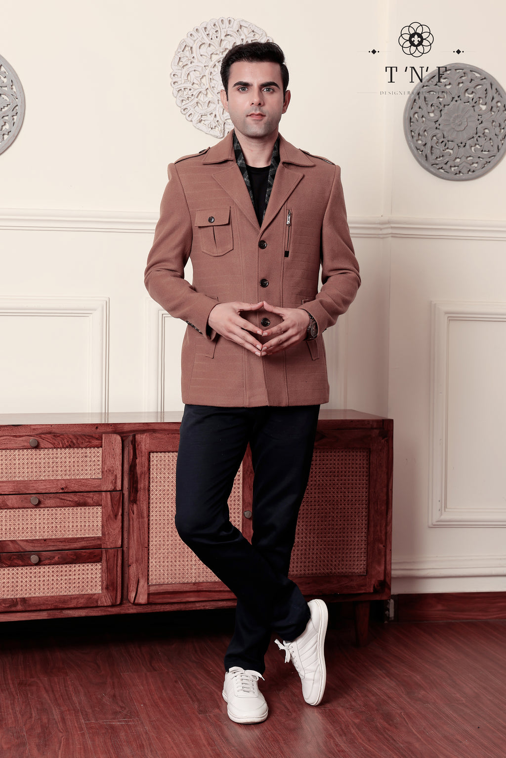 Heritage Tweed Muffler Blazer
