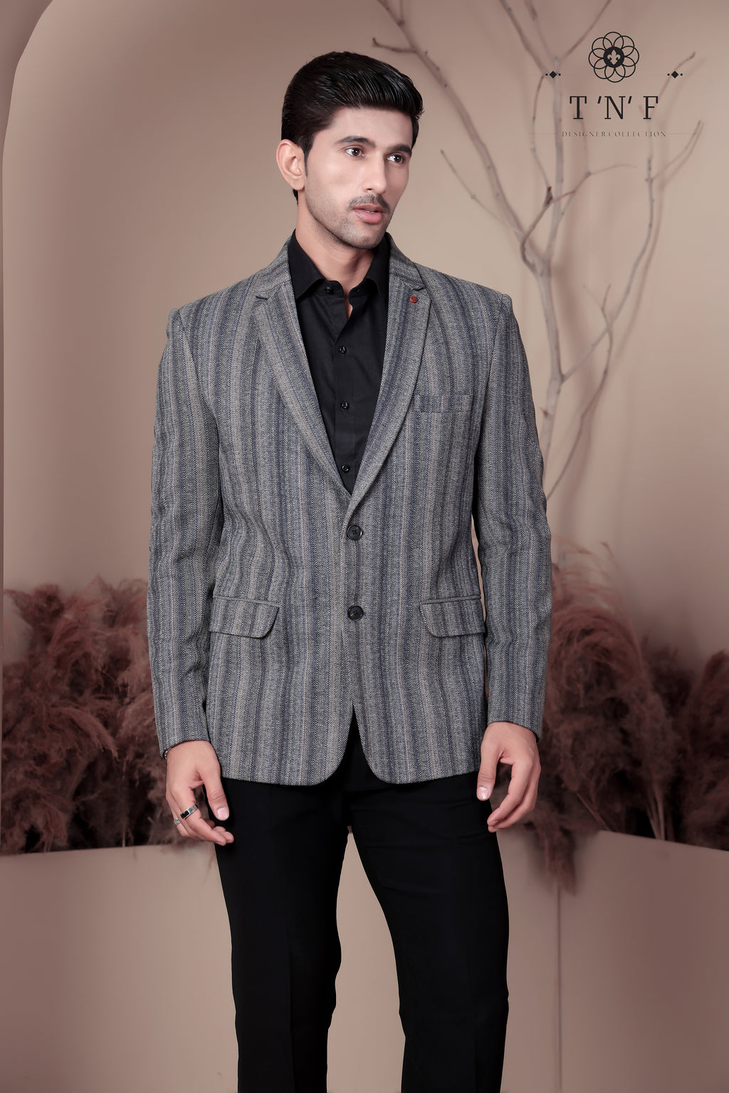 Metropolitan Stripes Tailored Blazer